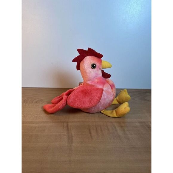 TY 1996 Beanie Baby - STRUT the Rooster, Vintage - Picture 4 of 11